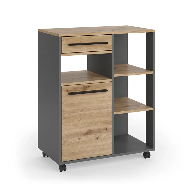 Kuchyňský bufet Pure Řemeslný dub/Antracit 72.2 x 41.9 cm Vicco Nakupujte Hned