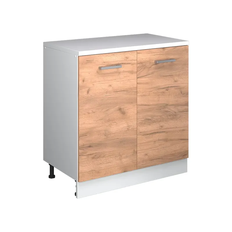 Víkendová Akce Skříň do podkroví Rion Zlatý mocný dub 80 x 81.6 cm bez šikminy se 2 dveřmi Vicco