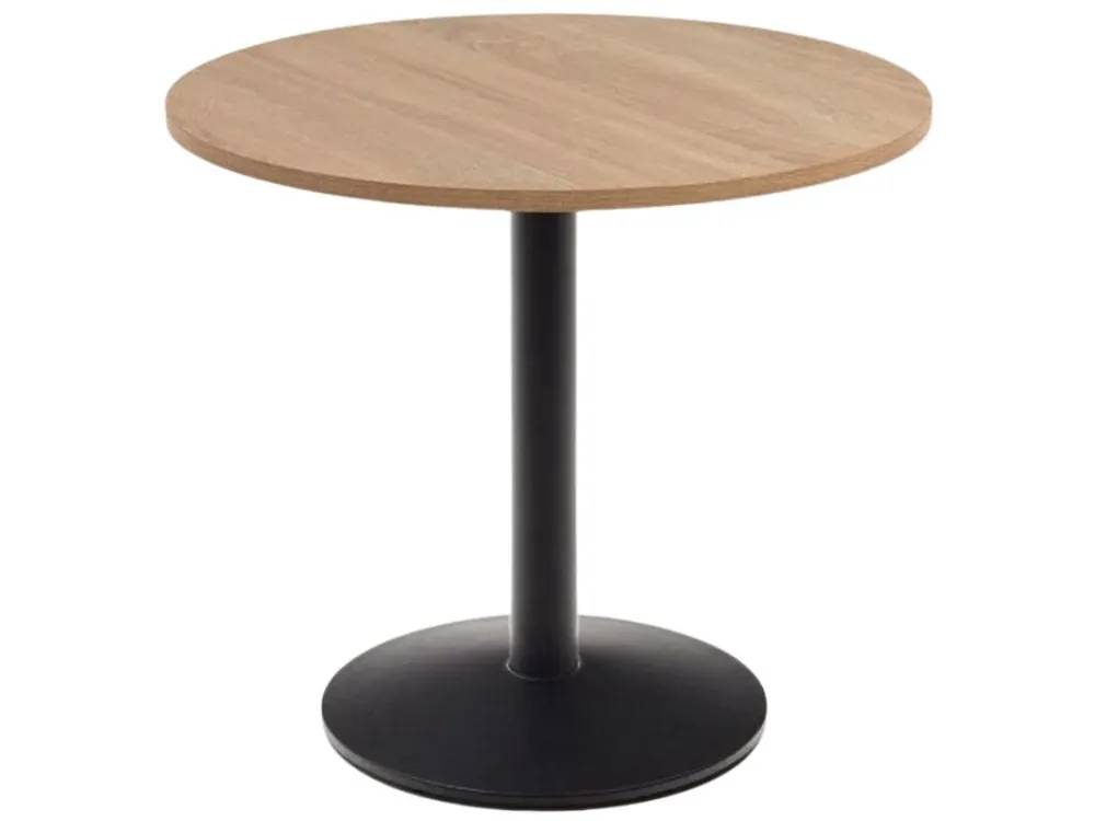 Akční Nabídka Přírodní bistro stolek Kave Home Esilda 90 cm