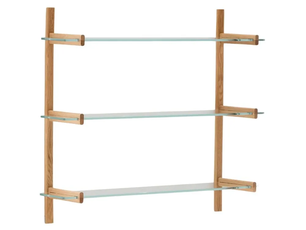Skleněná modulární police Kave Home Sitra 98 x 110 cm Kup Teď