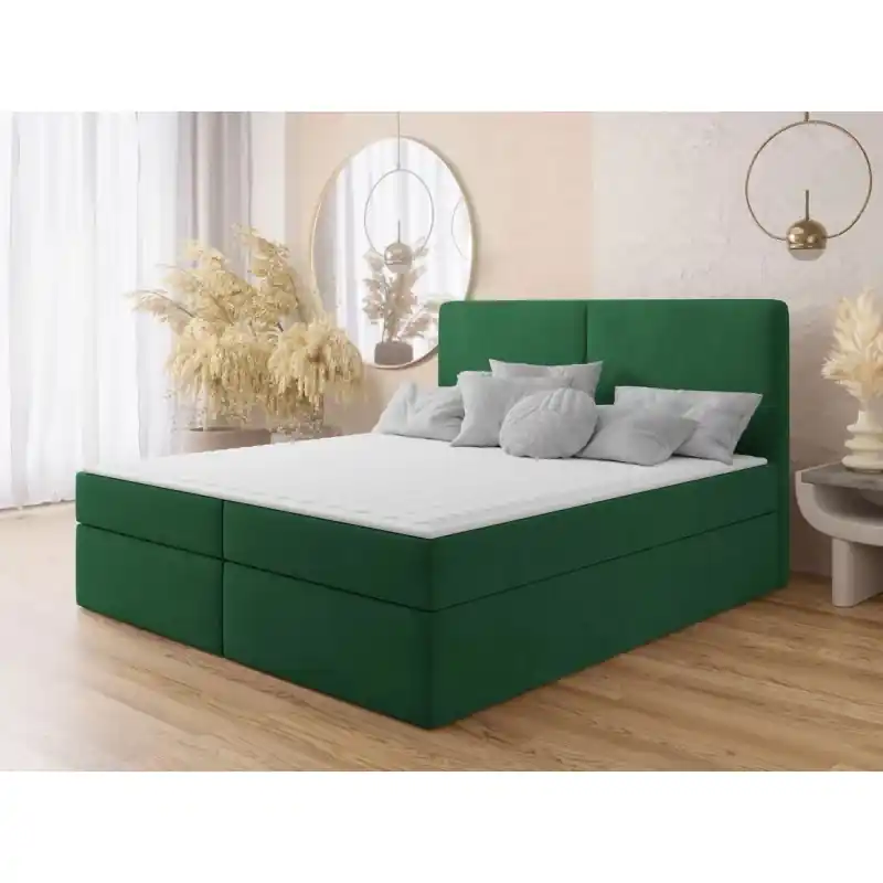 Kontinentální postel 180x200 DASTI - zelená Objednat Nyní
