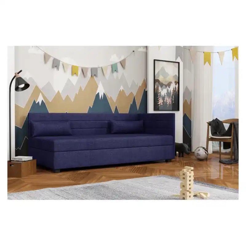 Výhodná Nabídka Jednolůžková postel 100x195 BEATRIS PLUS 2 - modrá
