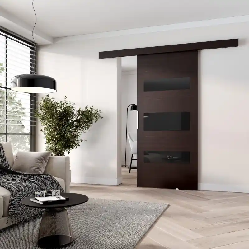 Posuvné dveře BARRET 4 - 76 cm, wenge Horká Nabídka