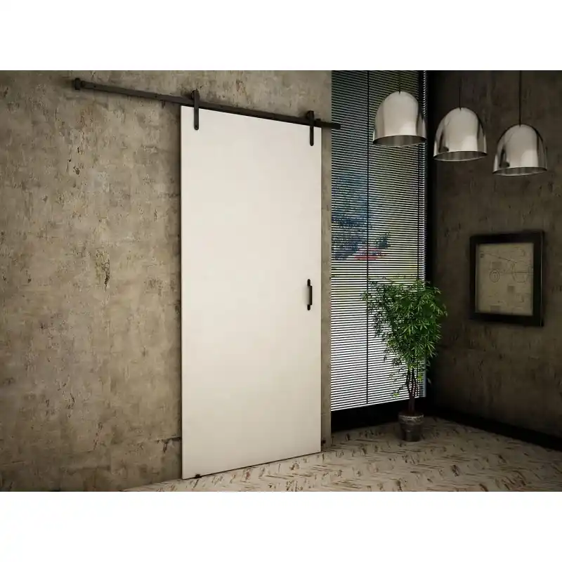 Autentický Posuvné interiérové dveře XAVIER 4 - 90 cm, bílé