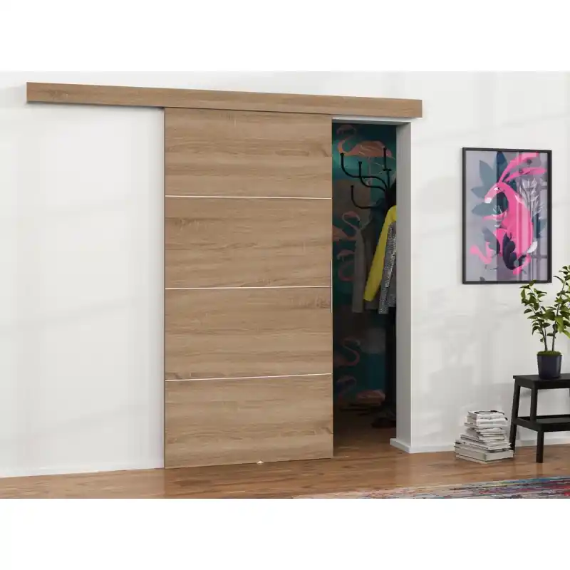 Výprodej Posuvné interiérové dveře VIGRA 2 - 90 cm, dub sonoma