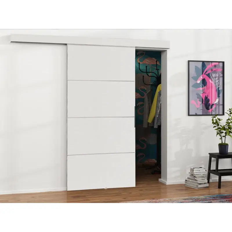 Posuvné interiérové dveře VIGRA 2 - 90 cm, bílé Akce