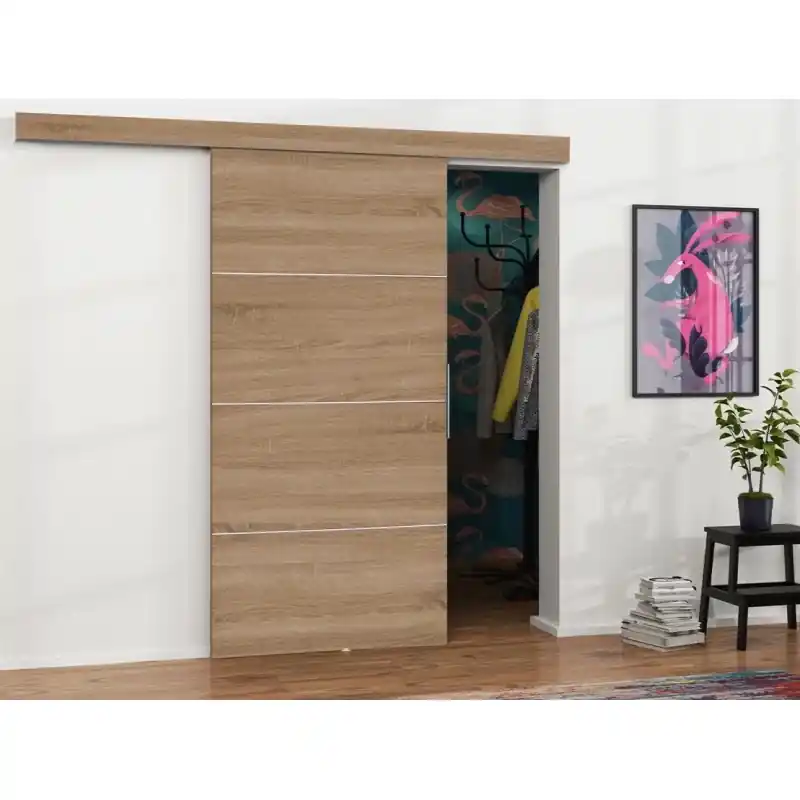 Rychlé Dodání Posuvné interiérové dveře VIGRA 2 - 70 cm, dub sonoma